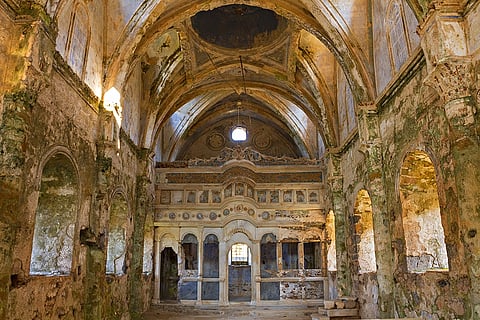 Greek elegance still evident in many of the buildings